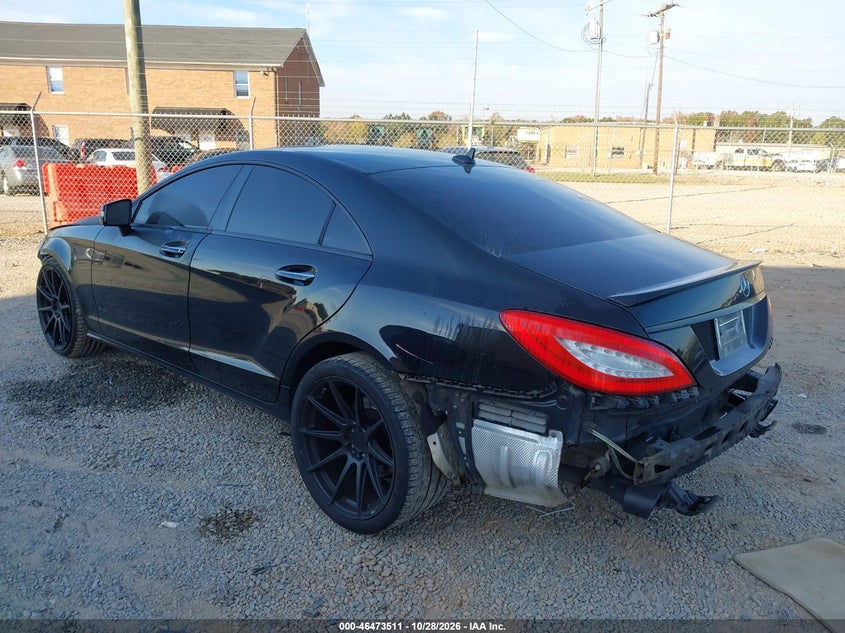 Vin: wddlj7db1ca011463, lot: 46973890, mercedes-benz cls 550 20123