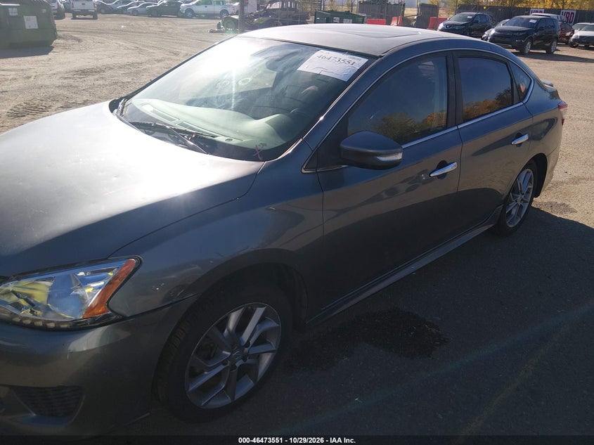 2015 Nissan Sentra Sr, Normal Wear & Tear, IAAI, VIN 3N1AB7AP8FY222919 — photo 2
