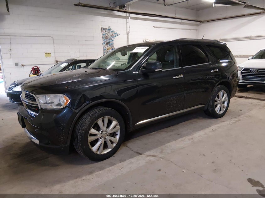 Vin: 1c4rdjdg6dc604066, lot: 46973988, dodge durango crew 20132