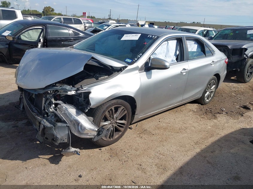 Vin: 4t1bf1fk7gu595577, lot: 46974065, toyota camry se 20162
