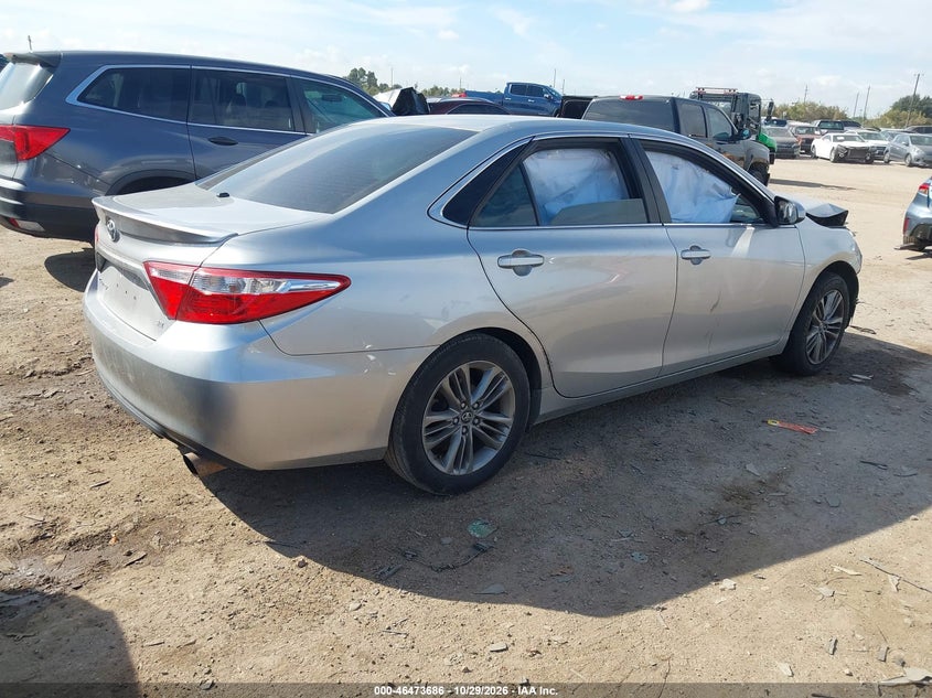 Vin: 4t1bf1fk7gu595577, lot: 46974065, toyota camry se 20164