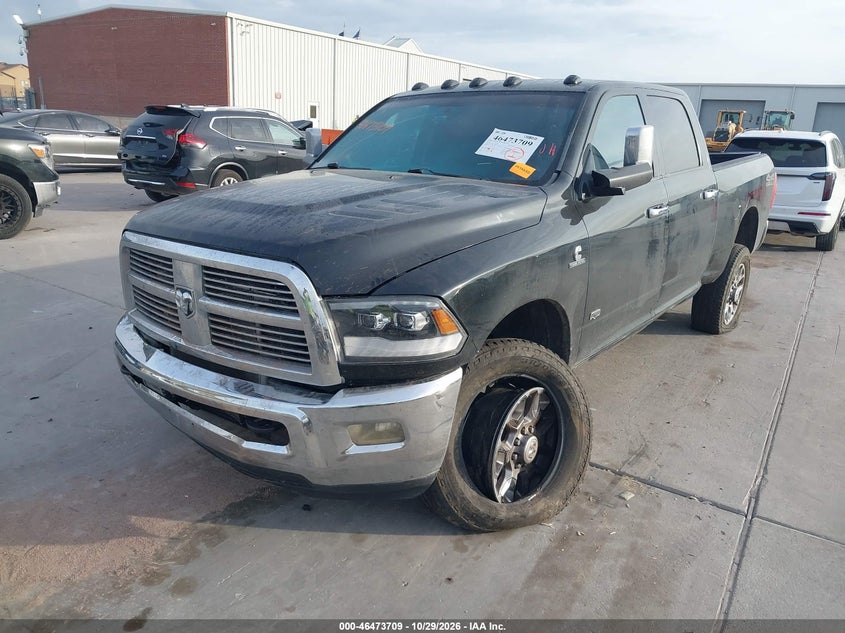2011 Ram Ram 2500 Laramie, Неизвестно, IAAI, VIN 3D7UT2CL8BG542381 — фото 2