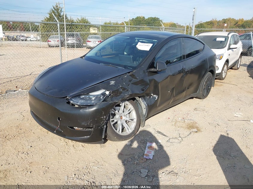 Vin: 7saygdee9pa164532, lot: 46974360, tesla model y awd/long range dual motor all-wheel drive 20232