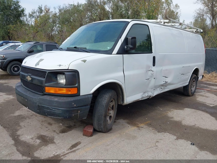 Vin: 1gcwggca8c1129122, lot: 46974441, chevrolet express 2500 work van 20122