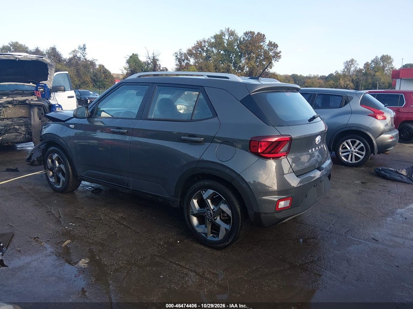 Vin: kmhrc8a39ru289547, lot: 46974786, hyundai venue sel 20243