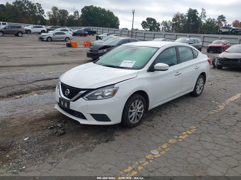 2019 Nissan Sentra Sv, Right Side, IAAI, VIN 3N1AB7AP0KY449192 — photo 2