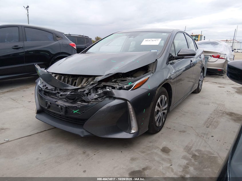 Vin: jtdkarfp6l3160109, lot: 46974896, toyota prius prime le 20202
