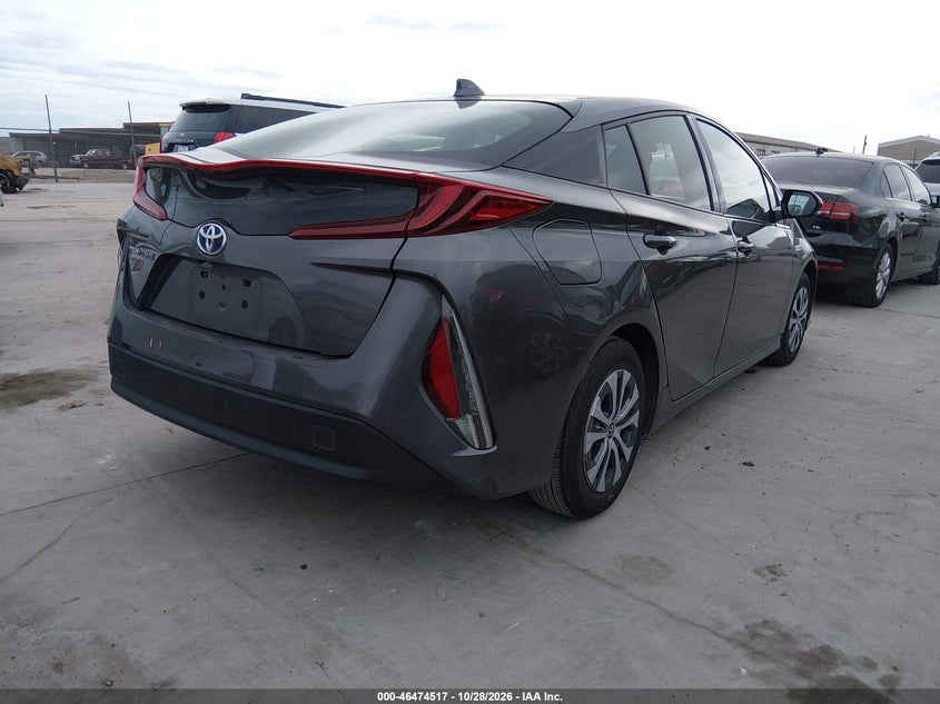 Vin: jtdkarfp6l3160109, lot: 46974896, toyota prius prime le 20204