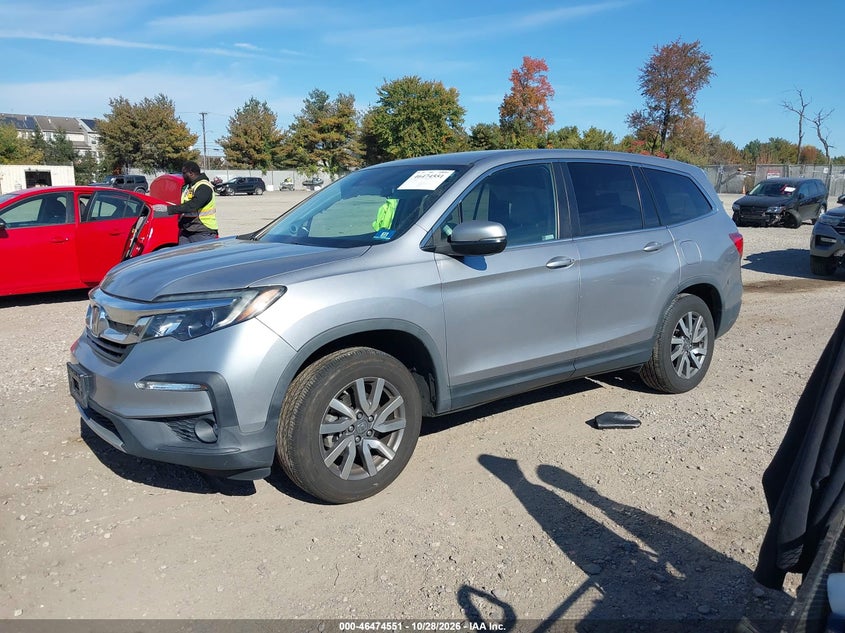 Vin: 5fnyf6h34lb043989, lot: 46974930, honda pilot awd ex 20202