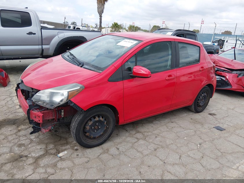 2015 Toyota Yaris L, Ходовая, IAAI, VIN VNKKTUD36FA043862 — фото 2