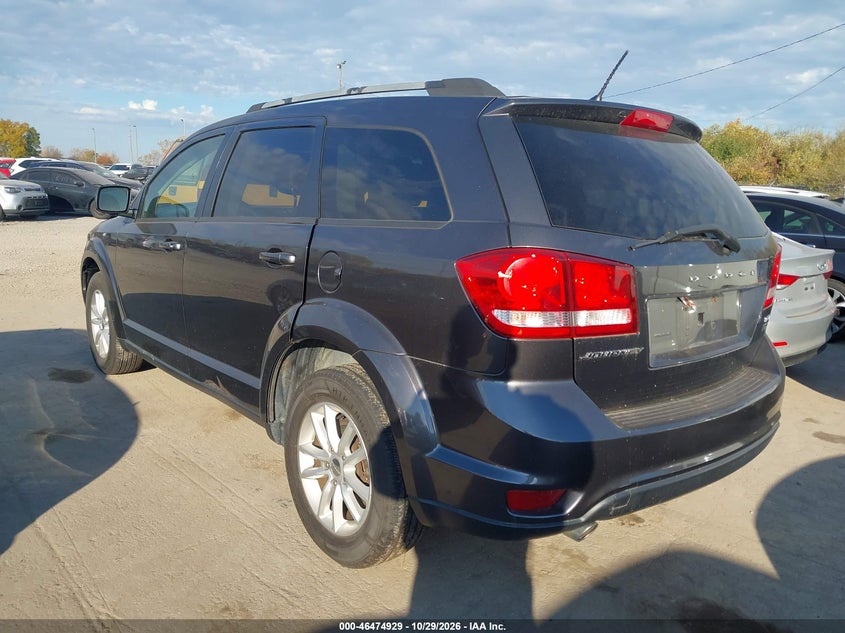 Vin: 3c4pdcbg3ht589946, lot: 46975308, dodge journey sxt 20173