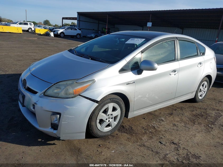 Vin: jtdkn3du7b5306689, lot: 46975559, toyota prius three 20112