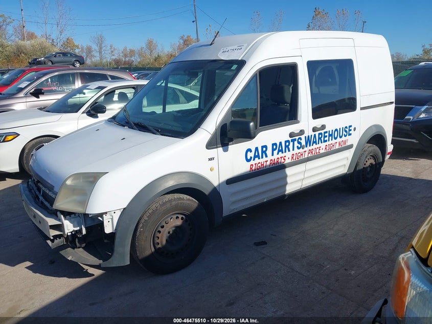 Vin: nm0ls6bn0bt055792, lot: 46975889, ford transit connect xlt 20112