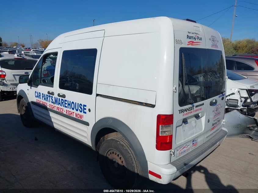 Vin: nm0ls6bn0bt055792, lot: 46975889, ford transit connect xlt 20113