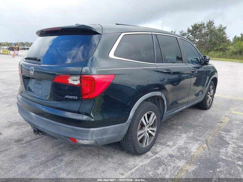 Vin: 5fnyf6h5xgb012771, lot: 46976040, honda pilot ex-l 20164