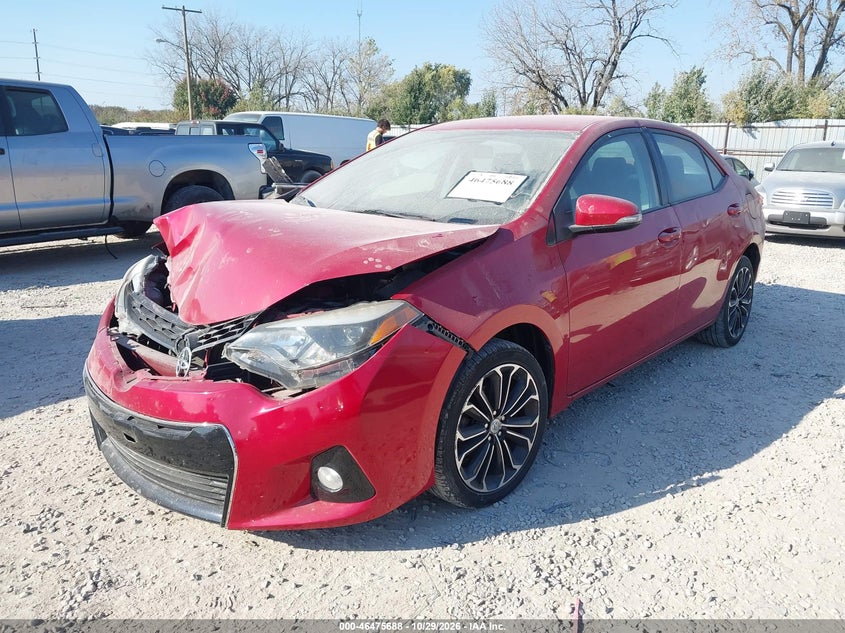 Vin: 2t1burhexgc643201, lot: 46976067, toyota corolla s plus 20162