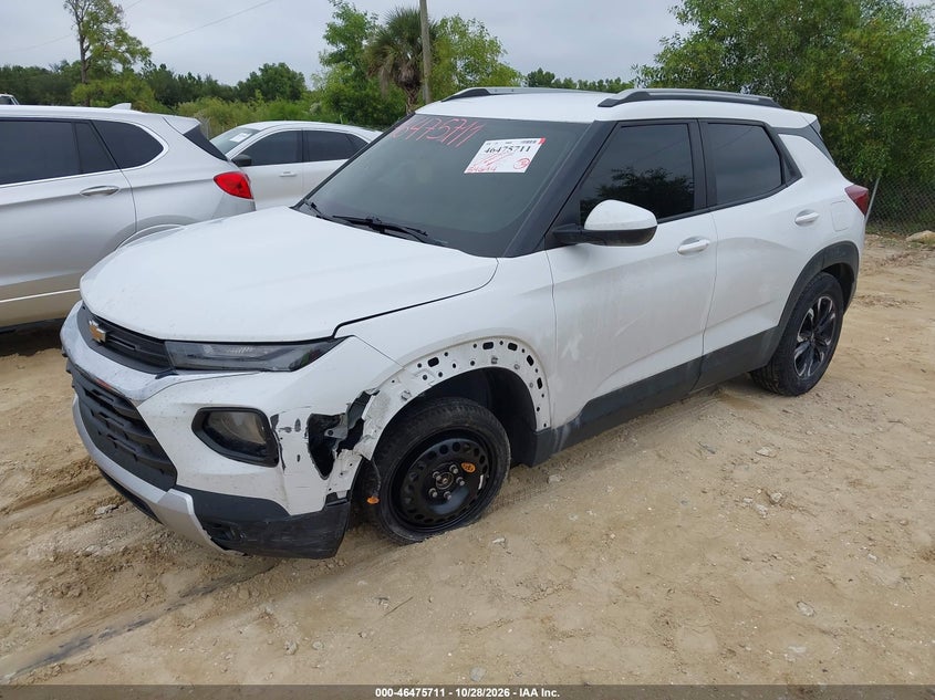 Vin: kl79mps2xpb037734, lot: 46976090, chevrolet trailblazer fwd lt 20232