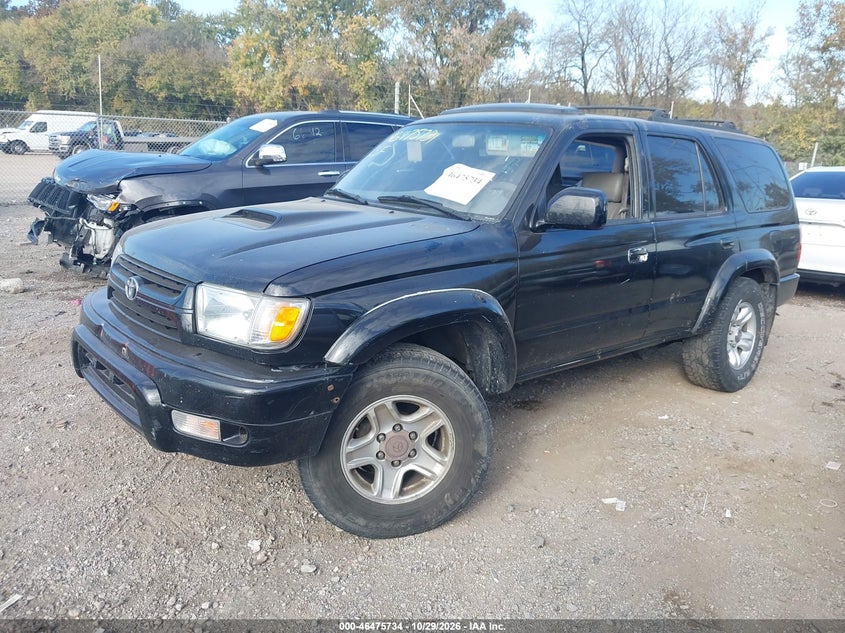 2002 Toyota 4Runner Sr5 V6, Правый бок, IAAI, VIN JT3GN86R720224930 — фото 2