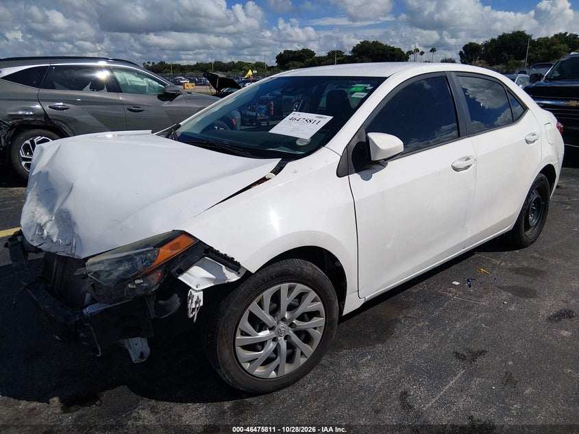 Vin: 2t1burhe6jc096063, lot: 46976190, toyota corolla le 20182