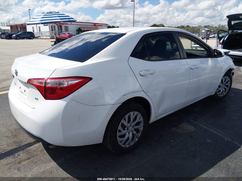 Vin: 2t1burhe6jc096063, lot: 46976190, toyota corolla le 20184