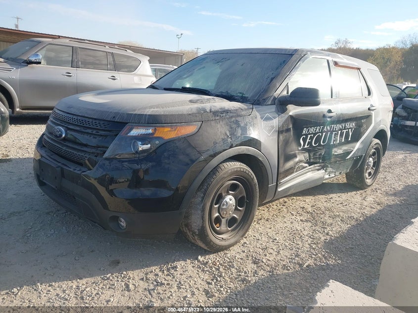 2014 Ford Utility Police Interceptor, All Over, IAAI, VIN 1FM5K8AR3EGC26085 — photo 2