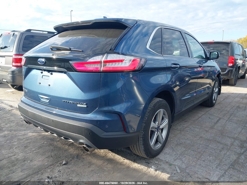 Vin: 2fmpk3k9xkbb85645, lot: 46976439, ford edge titanium 20194
