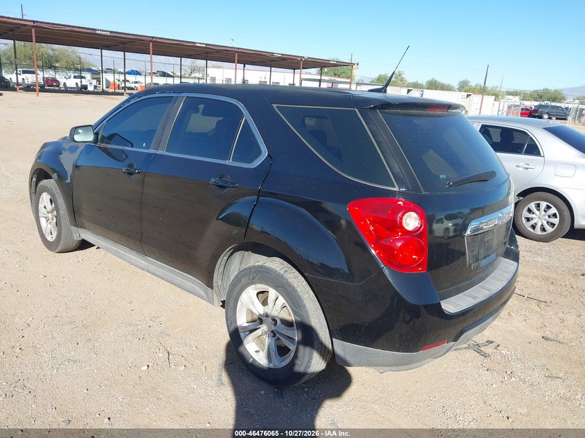 Vin: 2gnalbek3c1208892, lot: 46976444, chevrolet equinox ls 20123
