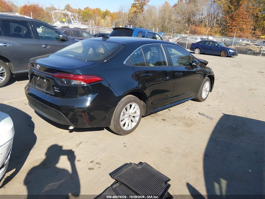 Vin: jtdbcmfe7s3107400, lot: 46976604, toyota corolla hybrid xle 20254