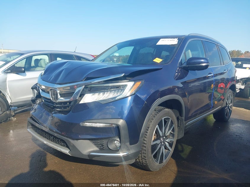 Vin: 5fnyf6h60lb023667, lot: 46976780, honda pilot awd touring 7 passenger 20202