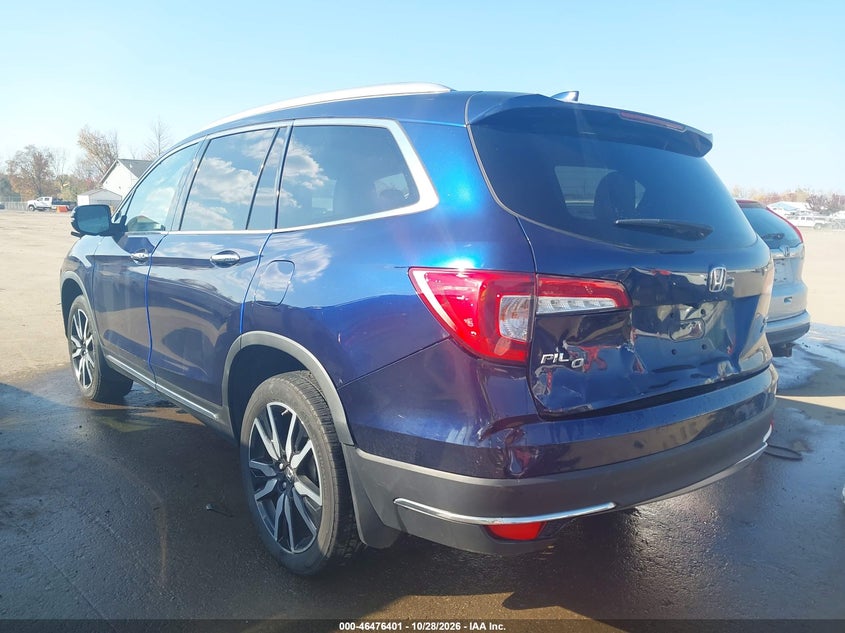 Vin: 5fnyf6h60lb023667, lot: 46976780, honda pilot awd touring 7 passenger 20203