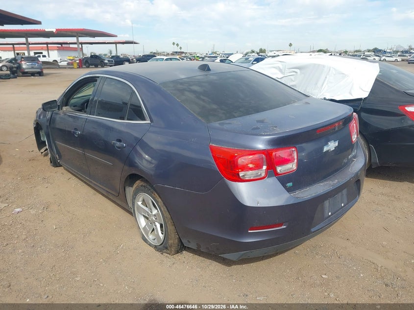 Vin: 1g11b5sl6ef303591, lot: 46977025, chevrolet malibu 1ls 20143