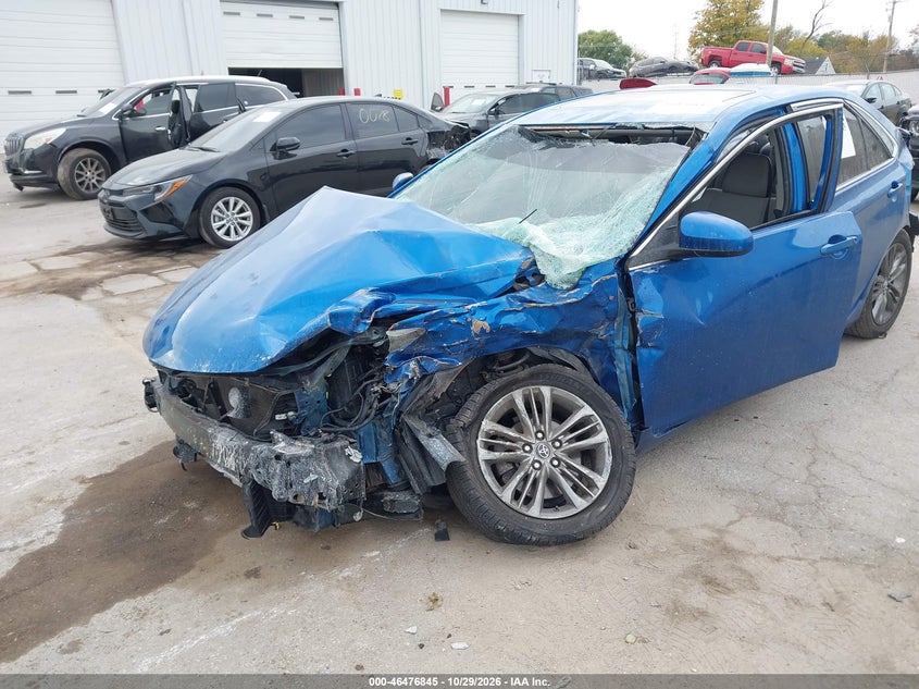 Vin: 4t1bf1fk8hu687010, lot: 46977224, toyota camry se 20172
