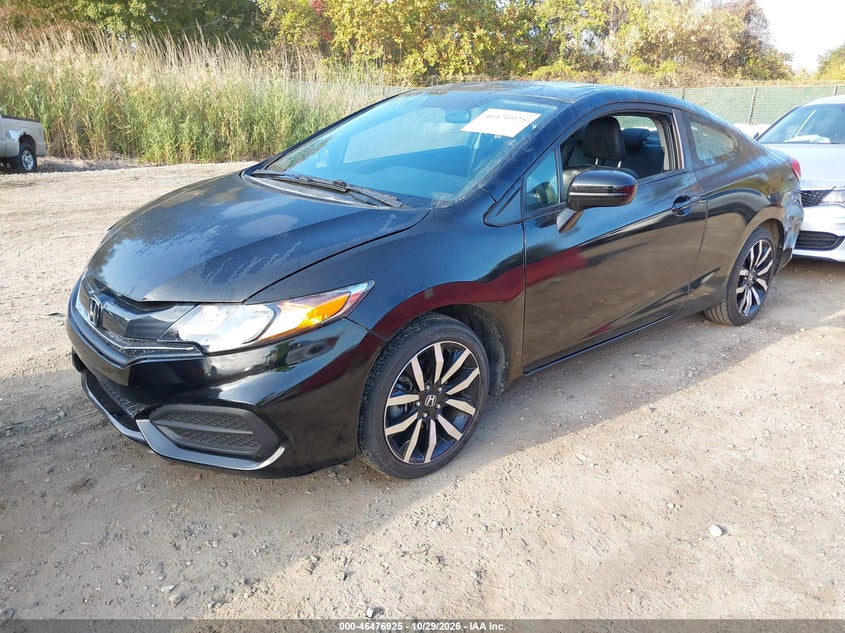 2015 Honda Civic Ex-L, Обычный износ, IAAI, VIN 2HGFG3B03FH501796 — фото 2