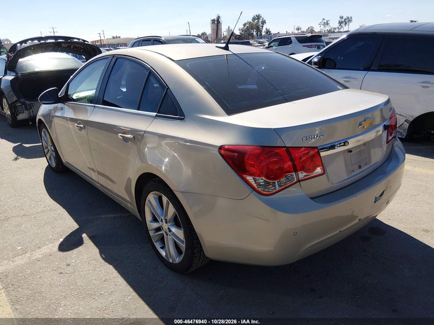 Vin: 1g1ph5sc4c7278108, lot: 46977319, chevrolet cruze ltz 20123