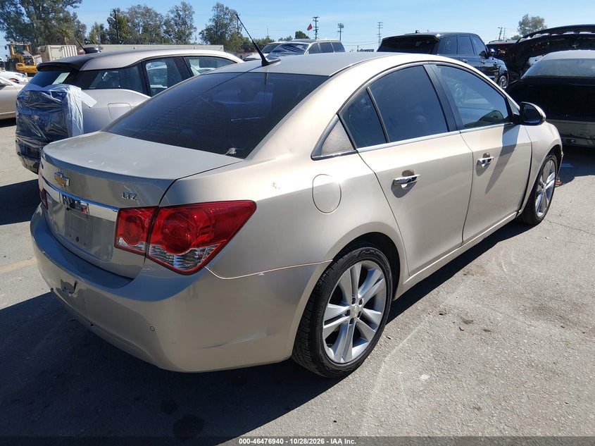 Vin: 1g1ph5sc4c7278108, lot: 46977319, chevrolet cruze ltz 20124