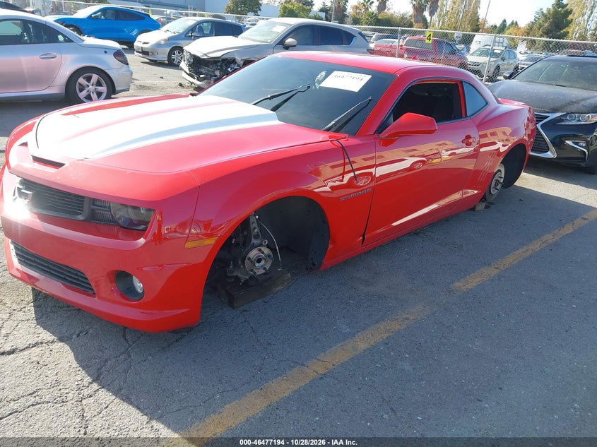Vin: 2g1ft1ewxc9130567, lot: 46977573, chevrolet camaro 2ss 20122