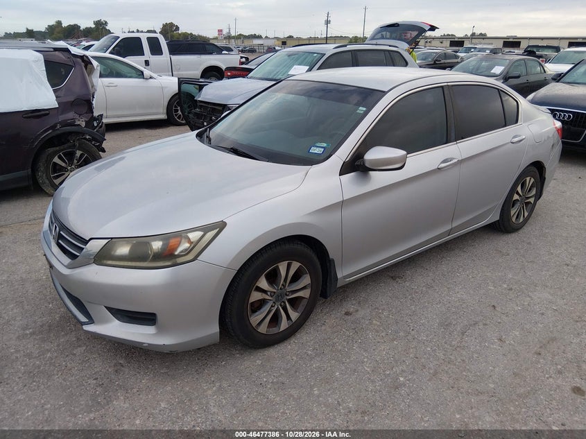 Vin: 1hgcr2f32da026794, lot: 46977765, honda accord lx 20132