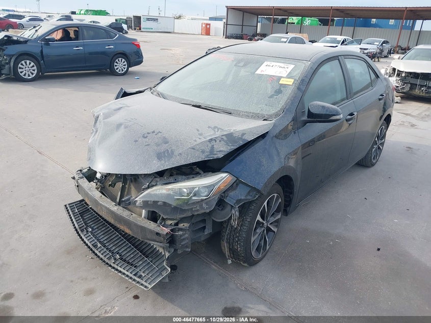 2019 Toyota Corolla Se, Повреждение двигателя, IAAI, VIN 5YFBURHE8KP947023 — фото 2