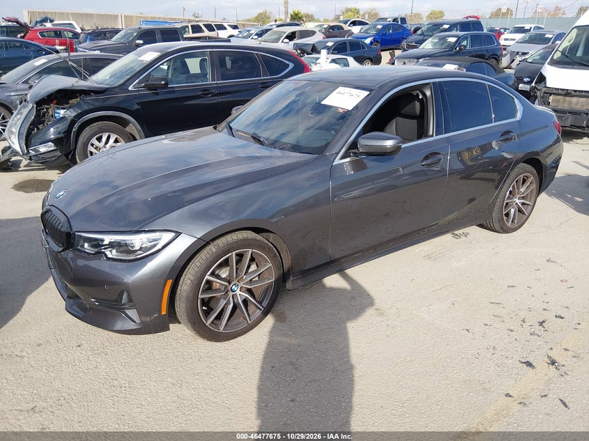 Vin: 3mw5r1j08m8b95001, lot: 46978054, bmw 330i 20212
