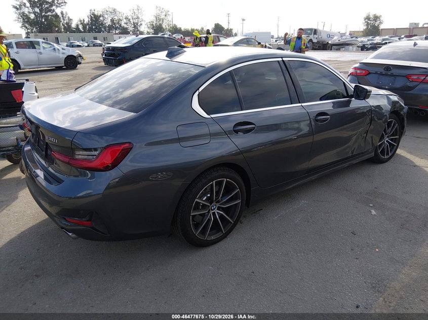 Vin: 3mw5r1j08m8b95001, lot: 46978054, bmw 330i 20214