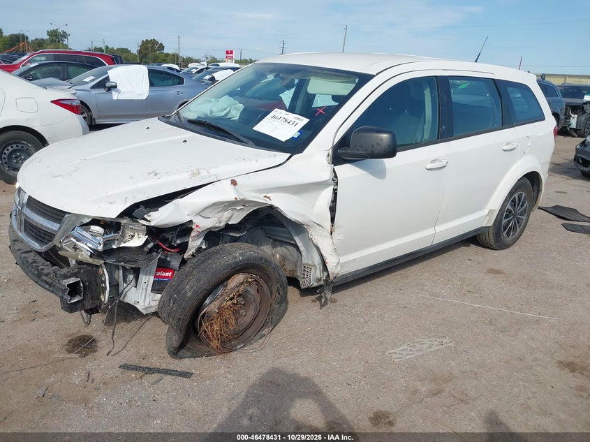 2010 Dodge Journey Se, Left Side, IAAI, VIN 3D4PG4FB8AT269221 — photo 2