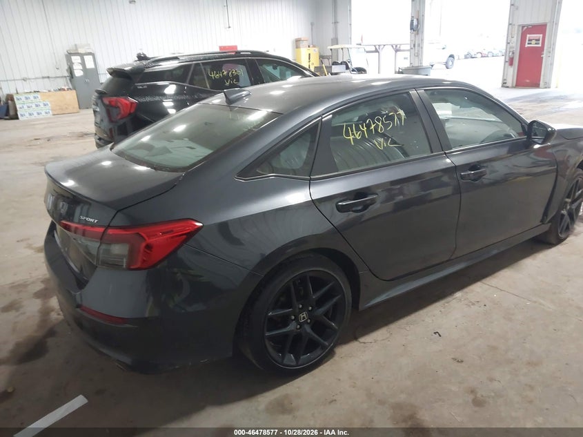 Vin: 2hgfe2f52rh538767, lot: 46978956, honda civic sport 20244