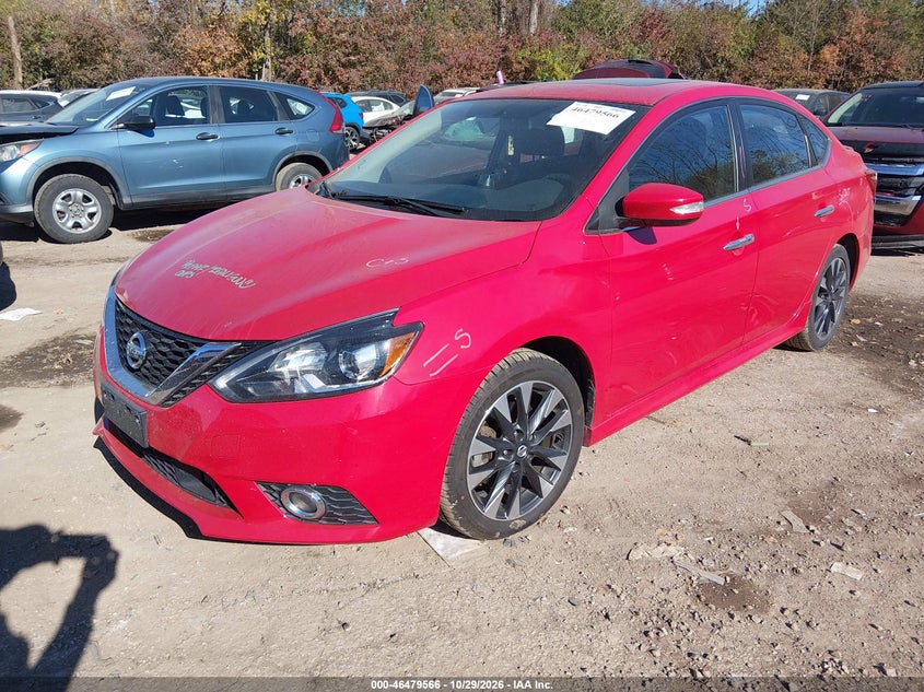 2019 Nissan Sentra Sr Turbo, All Over, IAAI, VIN 3N1CB7AP0KY256047 — photo 2