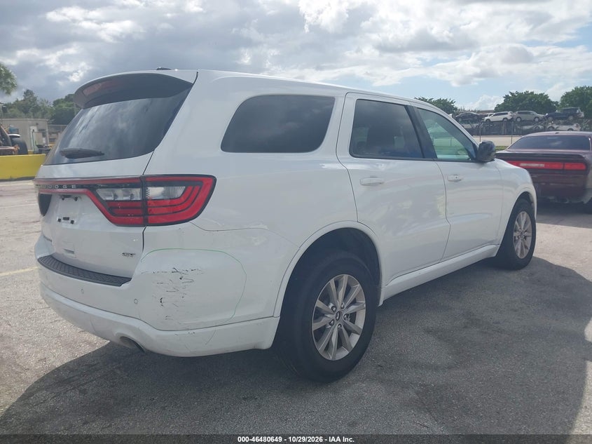 Vin: 1c4rdhdgxtc187431, lot: 46981033, dodge durango gt rwd 20264