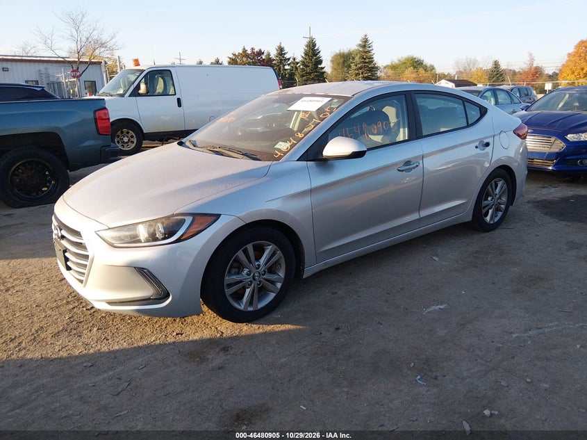2017 Hyundai Elantra Se, Normal Wear & Tear, IAAI, VIN 5NPD84LF9HH041680 — photo 2