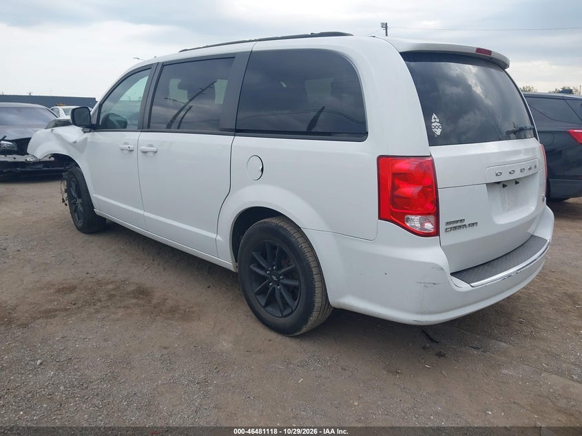 Vin: 2c4rdgeg2kr750356, lot: 46981502, dodge grand caravan gt 20193