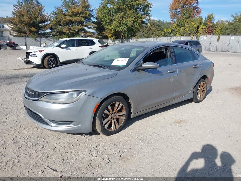 2015 Chrysler 200 Limited, Обычный износ, IAAI, VIN 1C3CCCAB5FN534181 — фото 2