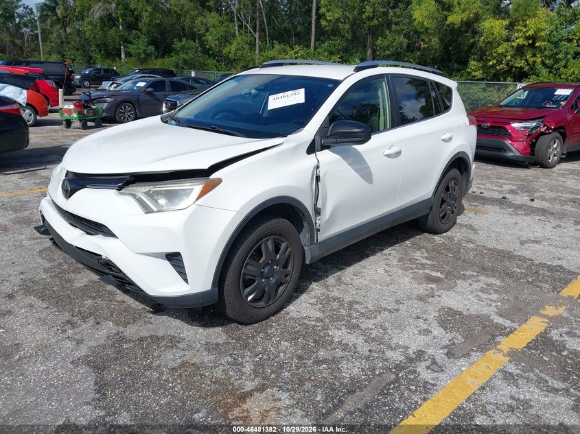 Vin: jtmzfrev2jj175988, lot: 46981766, toyota rav4 le 20182