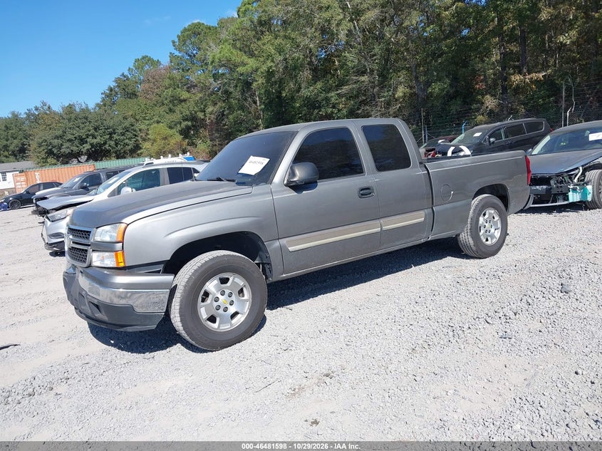 2006 Chevrolet Silverado 1500 Lt1, Удар сзади, IAAI, VIN 1GCEC19Z06Z165880 — фото 2