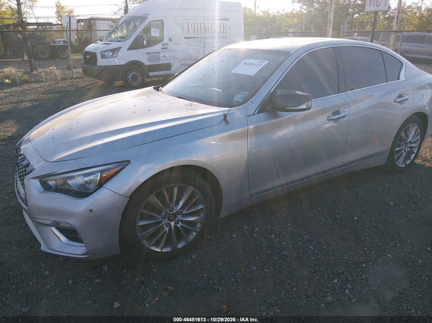 2020 Infiniti Q50 Luxe, Normal Wear & Tear, IAAI, VIN JN1EV7AP2LM206237 — photo 2